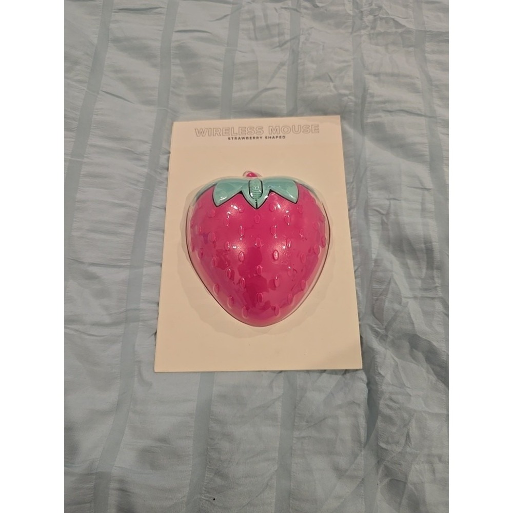Target Bullseye Playground Valentine's Strawberry Shaped Wireless Computer Mouse